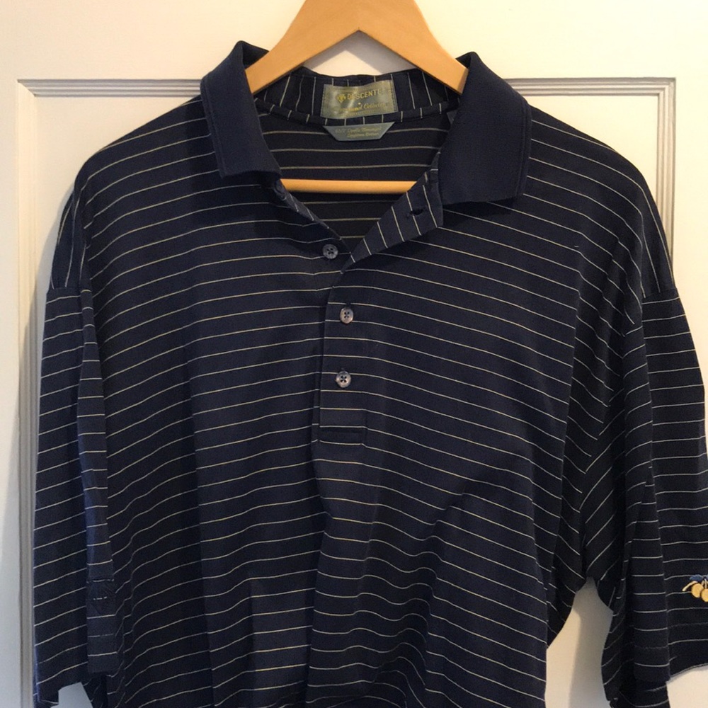 Descente large golf shirt